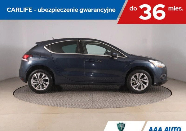 Citroen DS4 cena 42000 przebieg: 78136, rok produkcji 2014 z Grudziądz małe 352